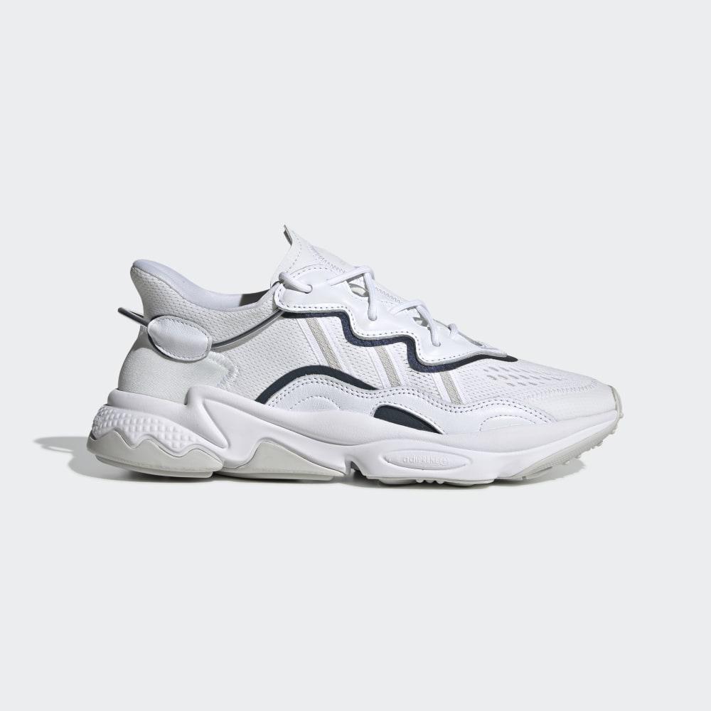 Adidas Men's OZWEEGO Originals Shoes White/Grey Ireland EF4287